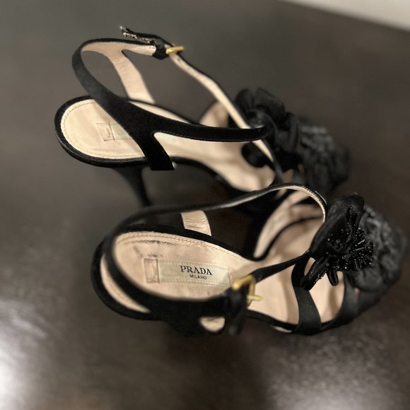 Prada Calzature Donna Heels Raso 1 - Picture 10 of 11